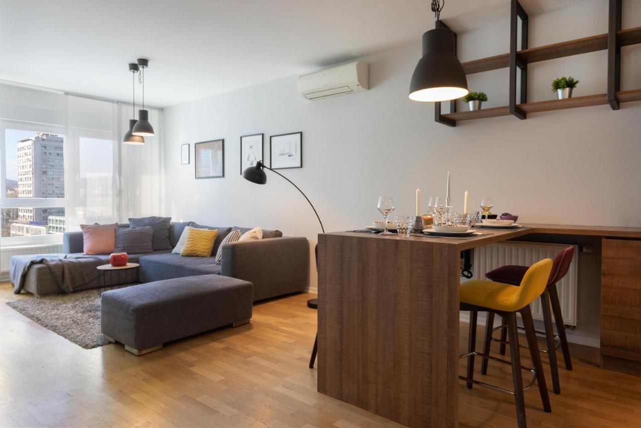 Spacious Apartment In Radnicka Business Zone - Free Parking Zagreb Dış mekan fotoğraf